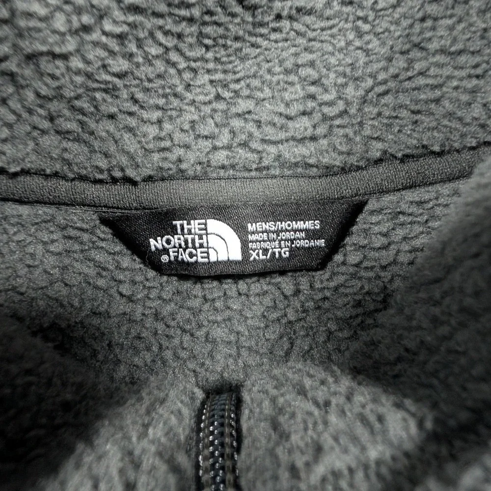 The North Face‎ Gordon Lyons Fleece Pullover Mens XL Gray 1/4 Zip Sweater